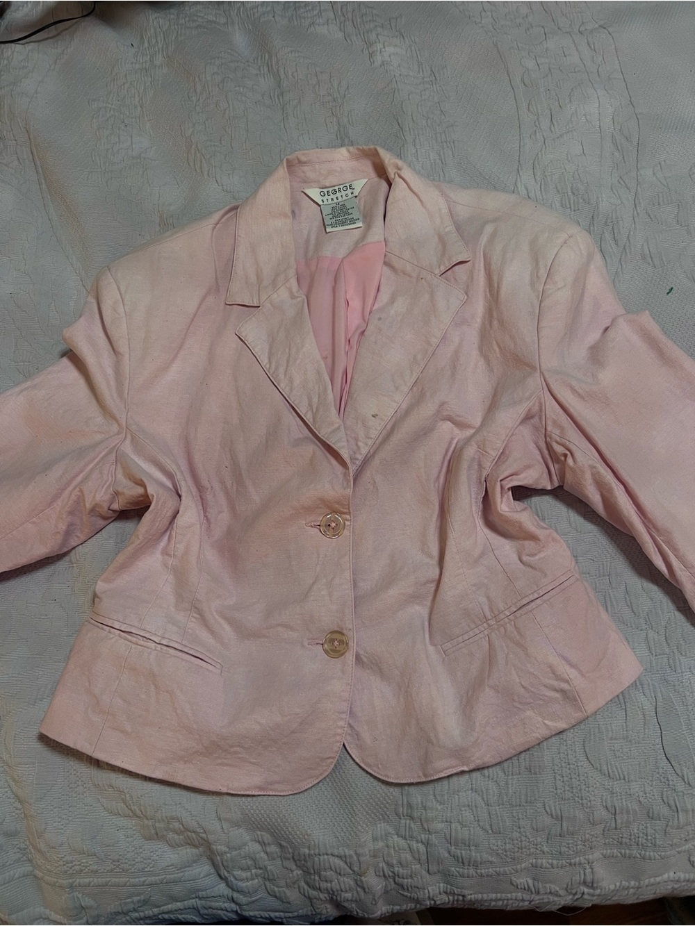 George Light Pink Women's Blazer Jacket
